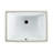 MONSFEST 15.2'' Ceramic Rectangular Bathroom Sink