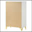 Commode blanche 5 tiroirs Chesney