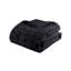 Édredon noir simple - rembourré et doté de caractéristiques permettant de nettoyer les taches-124869754-124869753