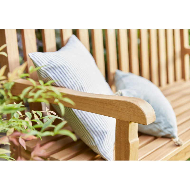 Islip - Kingston Mahogany Bench, 92cm H x 120cm W x 61cm D