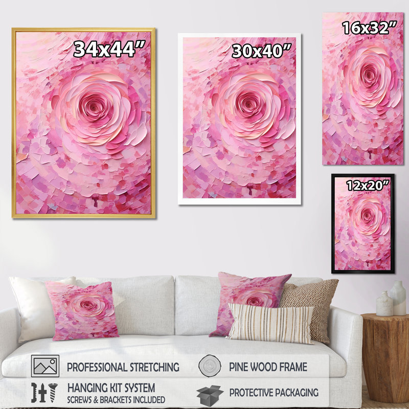 Jonesboro - spirales abstraites, art mural, H 44 po x l 34 po x P 1,5 po, Toile avec cadre flottant noir