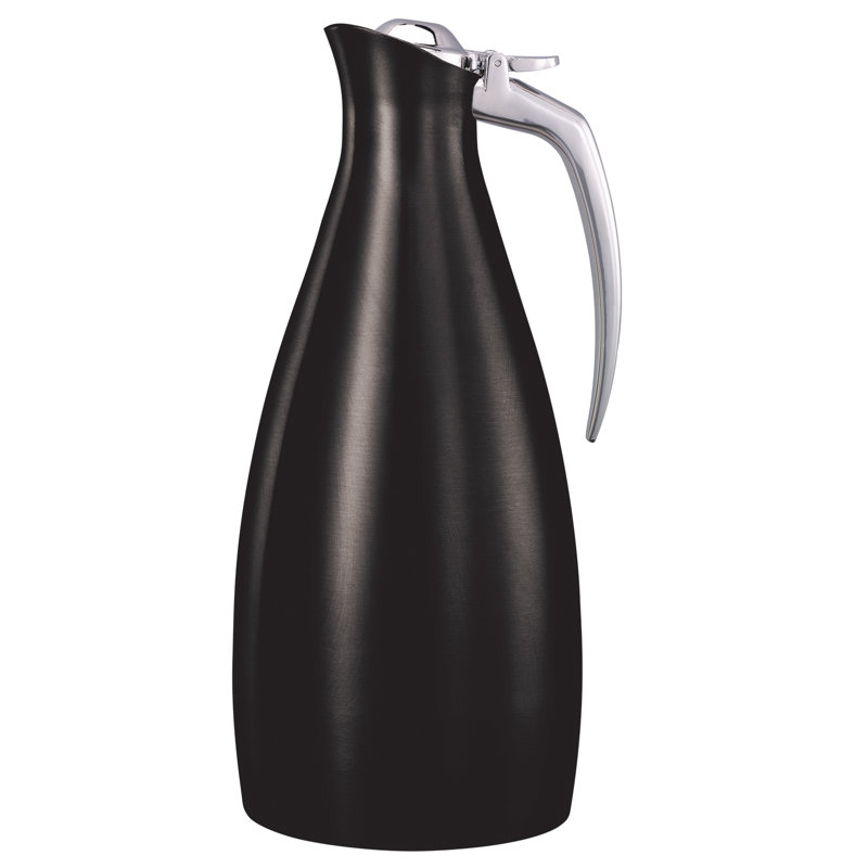 Pichet en acier inoxydable Altus, Noir, 33,8 oz.