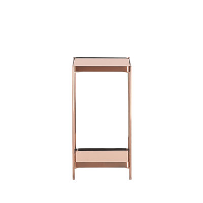 Garrity Glass Top End Table