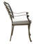 Annecorinne Outdoor Stacking Dining Armchair with Cushions-2051577903-2077415871