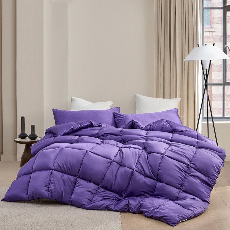 Édredon Snorze Cloud - édredon surdimensionné Coma, Mauve, King Comforter + 2 King Shams