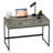 Alaina 43.31" W 2-Drawer Writing Desk with Stainless Steel Frame-2133408004