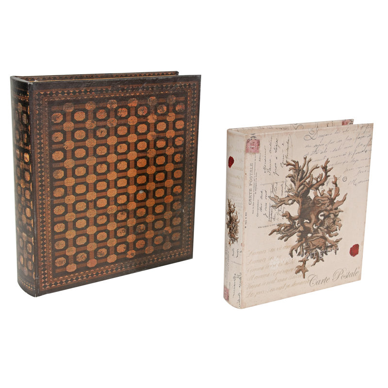 Ensemble de 2 boîtes à livres traditionnelles