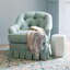 Ines Blue Hand Micro Hooked Wool Rug-41079161