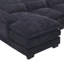 Chenille combinée en forme de U, structure en bois massif, éponge élastique, tissu quatre places spacieux et confortable pour le salon, éponge pour un espace rempli de confort-97838056