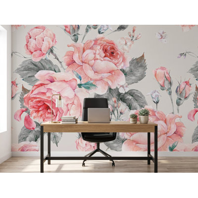 Wall Mural, 100"W x 100"H, Vinyl Peel and Stick