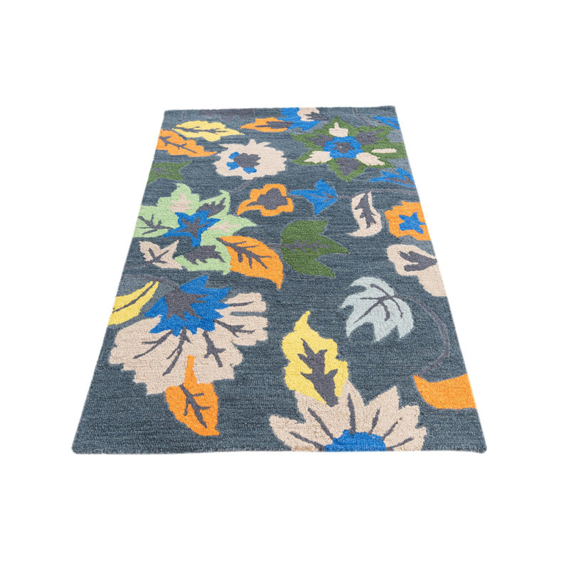 Noell Navy Blue Rug