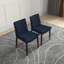 Chaise parsons rembourrée en lin Barriento-20575649