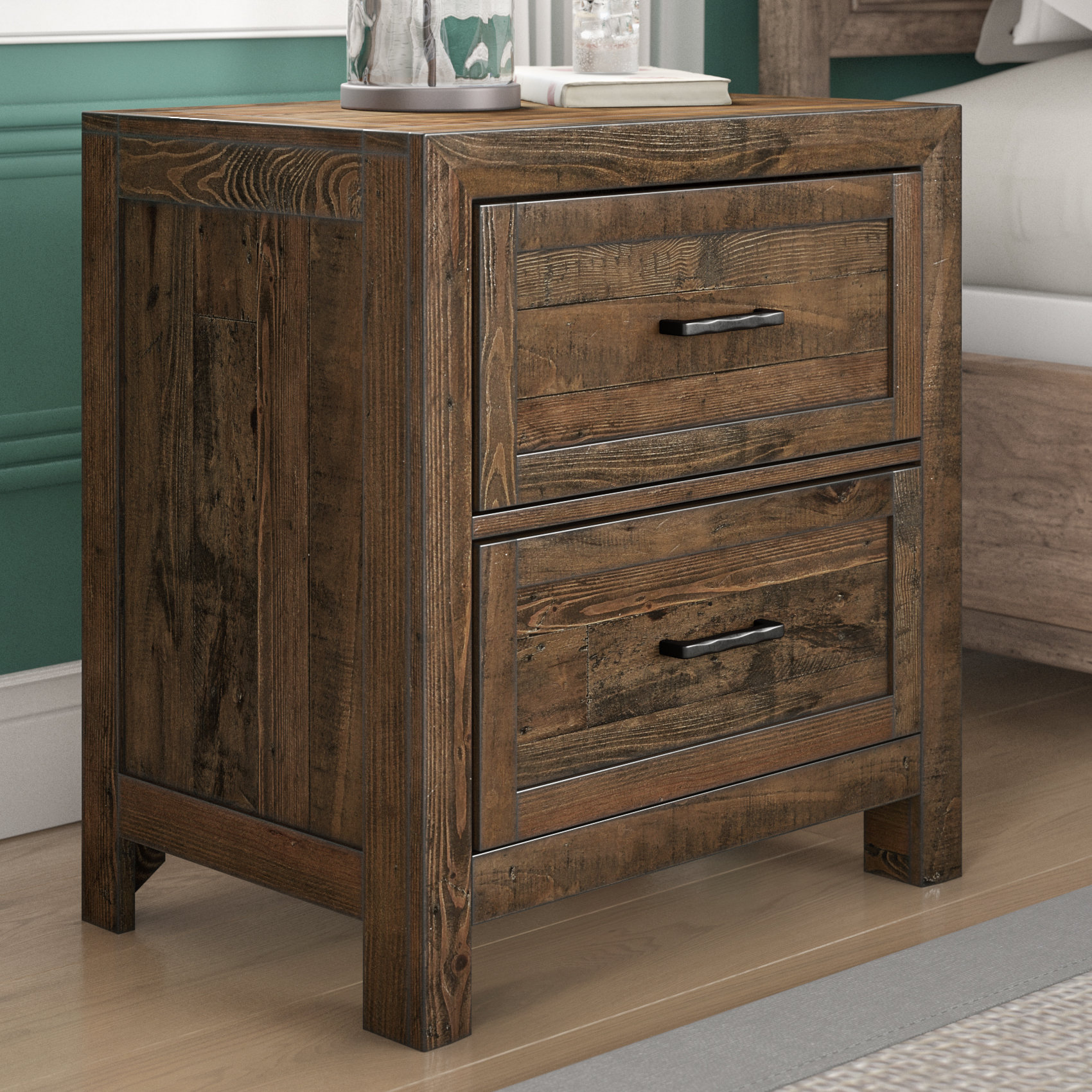 Craigsville 26'' W Solid Wood Nightstand