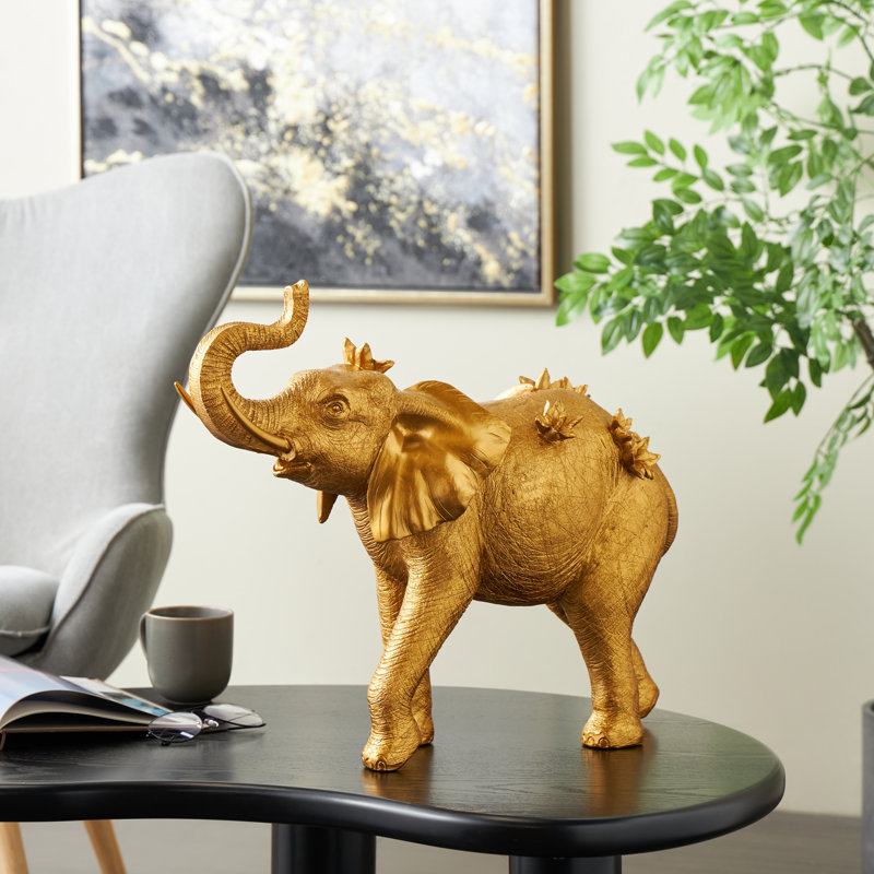 Sculpture éléphant en résine Cole and Gray