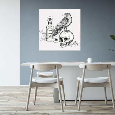 Art mural abstrait contemporain Enchantment