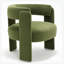 Chaise d'appoint avec pieds en bois robustes-131256169