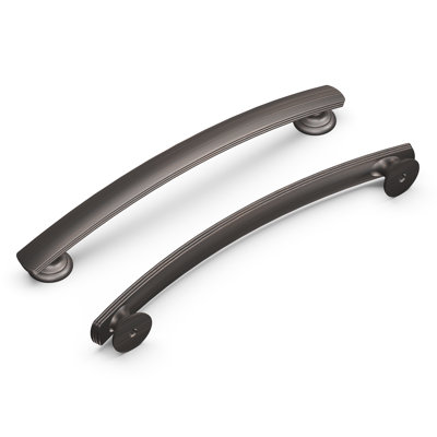 American Diner Collection Arch Pull - 6-5/16" Center to Center Cabinet Pull Vintage Bronze - Transitional, Traditional Hardware for Drawers & Cabinets