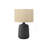 Lighting, 24"h, Table Lamp,Ceramic, Shade, Contemporary