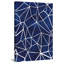 Motif indigo III - Impression sur toile-990531513