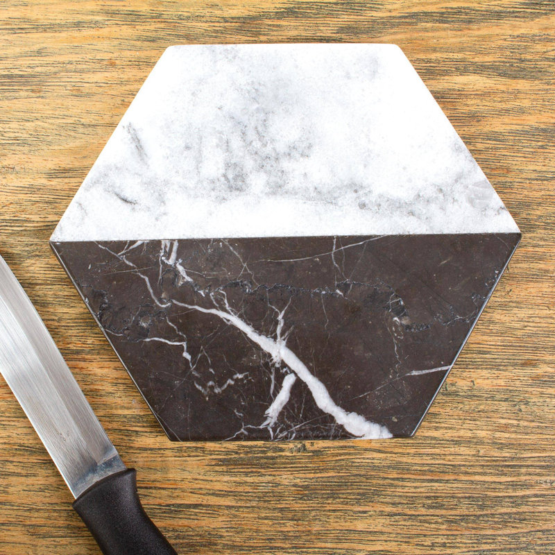 Everly Quinn Marble Cheese Board