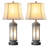25" Latwanda Table Lamp Set With Night Light And USB Ports-1994408039