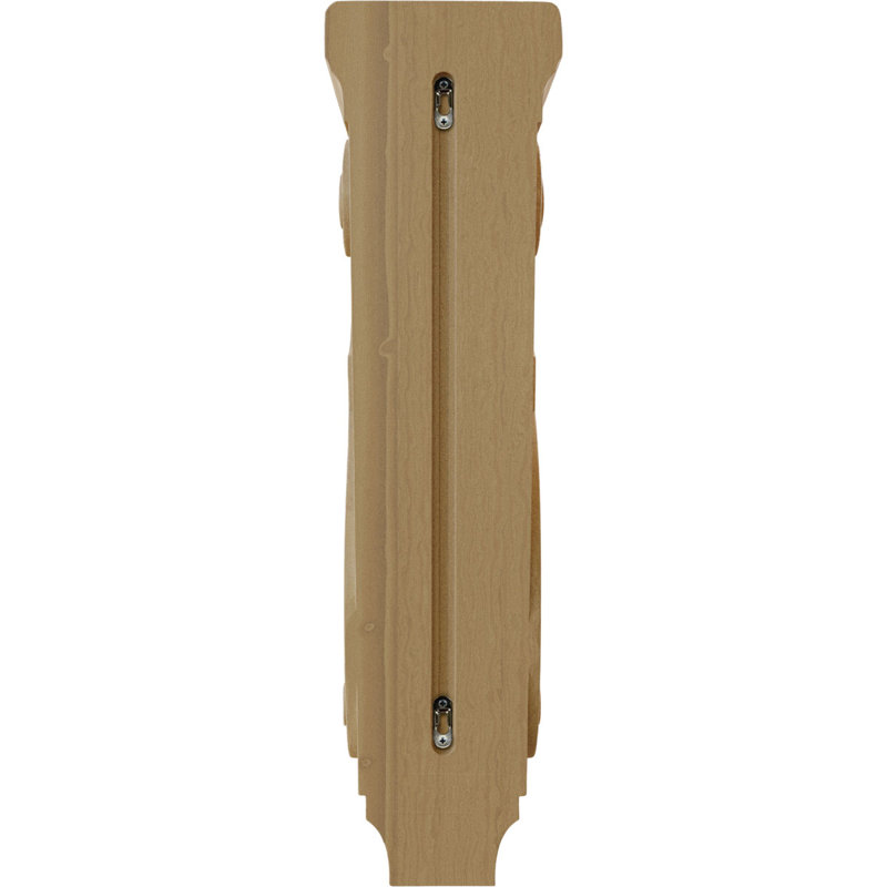 Corbeau traditionnel, Brun cerise, H 26 po x l 7 po x P 8,5 po