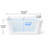 Freestanding Soaking Acrylic Bathtub with Drain, Overflow, and Glossy White Finish 67" Depth x 32" Width-130167155