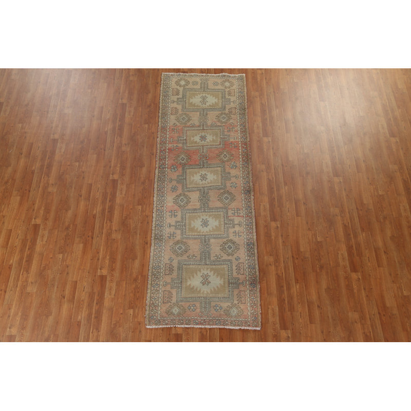Tapis de couloir rétro vintage 3 x 10
