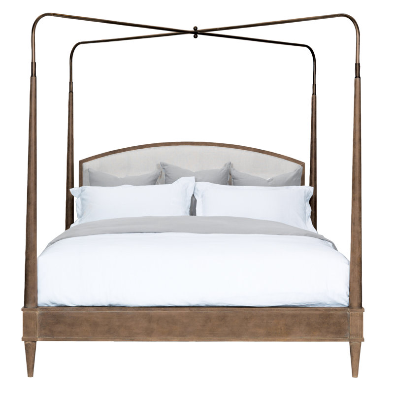 Anderkit Upholstered Canopy Bed, Havana, Bennett Carolina