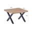 Tighe Cross Legs Coffee Table