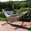 Hamac double en coton tissé double avec support Mira - désert apaisant Mira-26339922