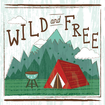 Comfy Camping V by Melissa Averinos - Wrapped Canvas Painting