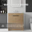 Meuble-lavabo autoportant avec lavabo