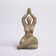 Decorative Namaste Female Figurine in Lotus Position, Yoga Meditation Sculpture, Resin, 6.5 L x 5.5 W x 11 H Inches