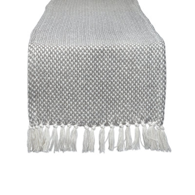 Chrystian Solid Color 100% Cotton Table Runner