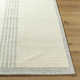 Rectangle Analeya Wool Area Rug with Non-Slip Backing