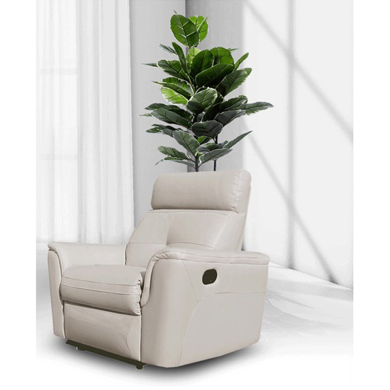 Latitude Run® gris clair Ch, Cuir véritable blanc