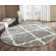Bertl Shag Performance Geometric Rug
