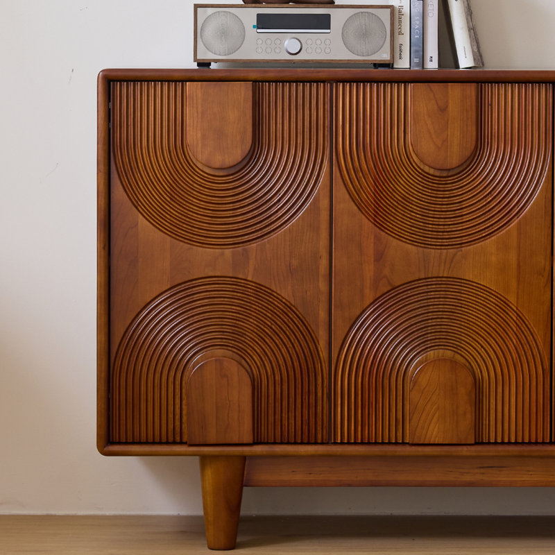 Large-Capacity Retro Home Sideboard