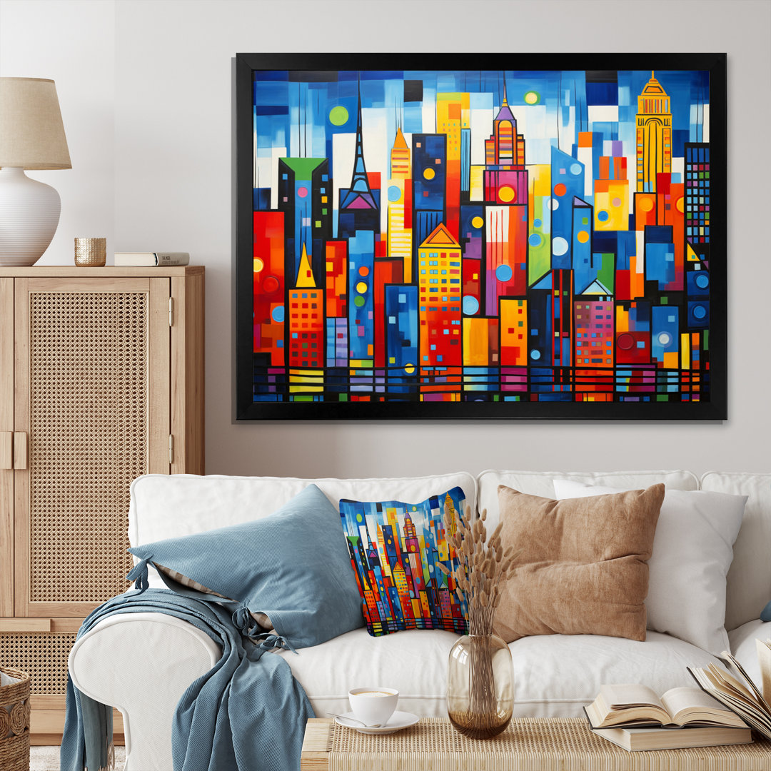 Pop Art New York In Color I - Pop Art Wall Art Latitude Run® 