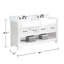 Meuble-lavabo double 60 po Farmington-957641602