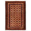 Tapis beige Teimani 4 pi 4 po x 6 pi 3 po