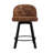26" Swivel Upholstered Counter Stool With Backrest -1573379837