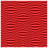Red Wavy Lines Quilted Bedspread All Sizes-128741270