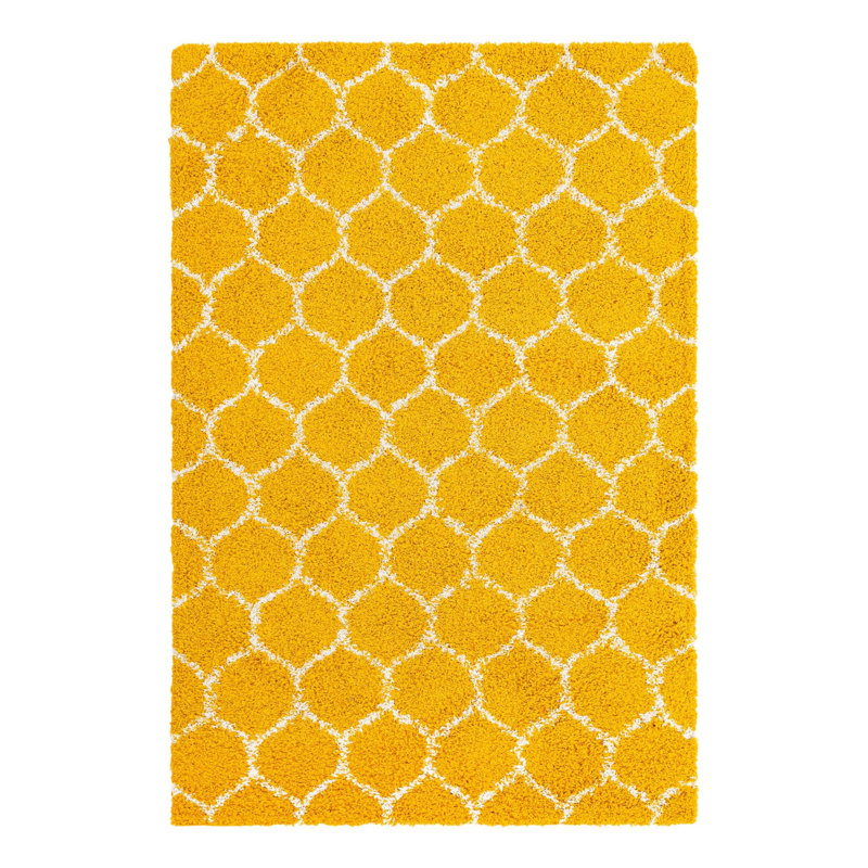 Geometric Indoor Rug, Rectangle 6' x 9'