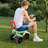 Foldable Adjustable Height Garden Rolling Stool-115761290