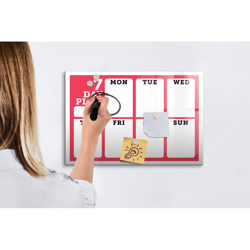 Magnetic Glass Dry Erase Board