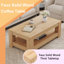 Table basse moderne à double couche-83749657