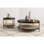 Table d'appoint ronde avec tablette de rangement (y compris la table basse)-1543184351-1543184346