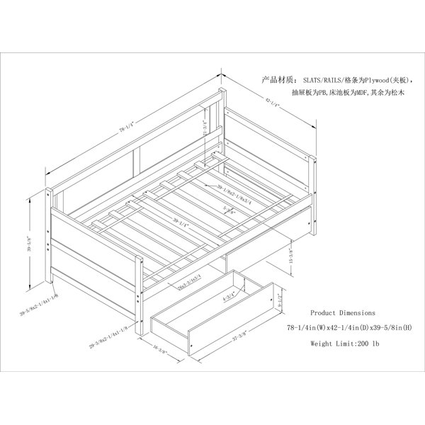 Dimensions du produit